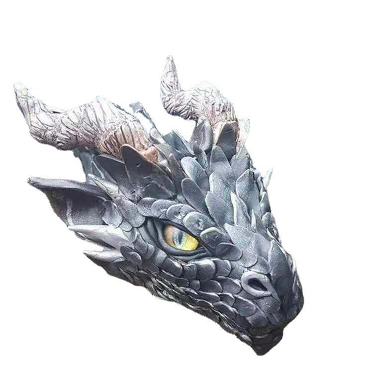 Large Squatting Dragon Sculpture Dragon Guardian-xinru