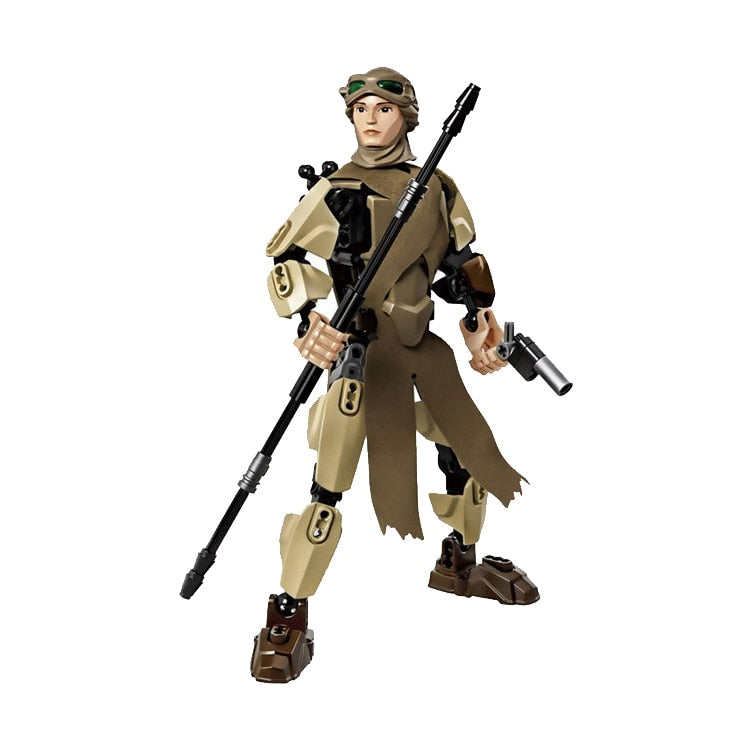 Star Wars Buildable Figure Collectible Character Action Figures Toy Gifts For Kids-xinru