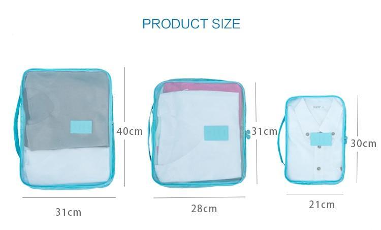 Portable Travel Luggage Packing Cubes-xinru