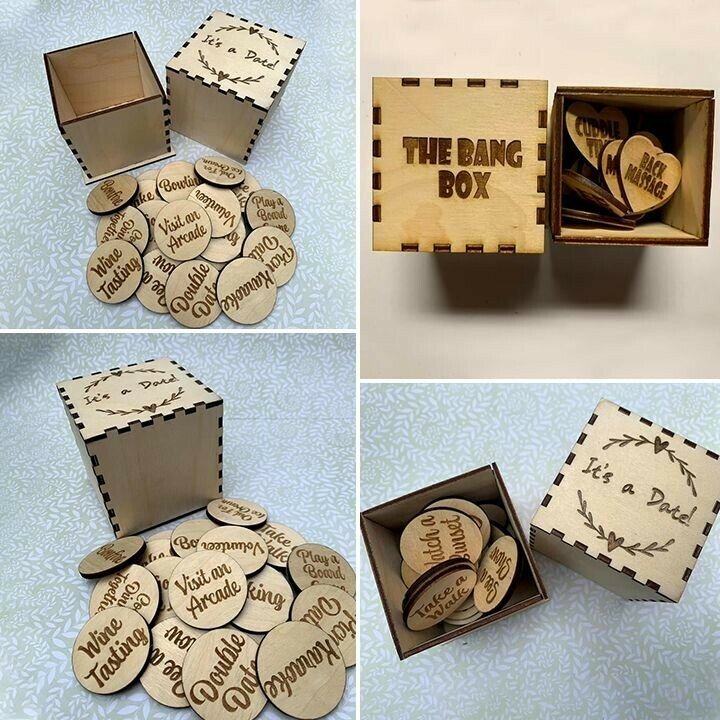 Date Night Activity Token And Box Set-xinru