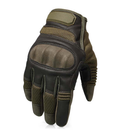 Drop Resistant Abrasion Resistant Knuckle Protection Tactical Gloves-xinru
