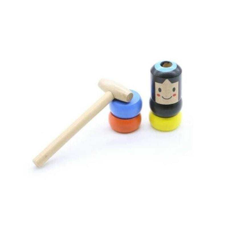Magic Funny Wooden Toy Magic Tricks Little Wood Man Unbreakable For Kids-xinru