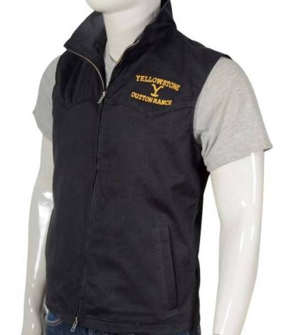 Yellowstone Dutton Ranch Vest Bomber Jacket-xinru shop