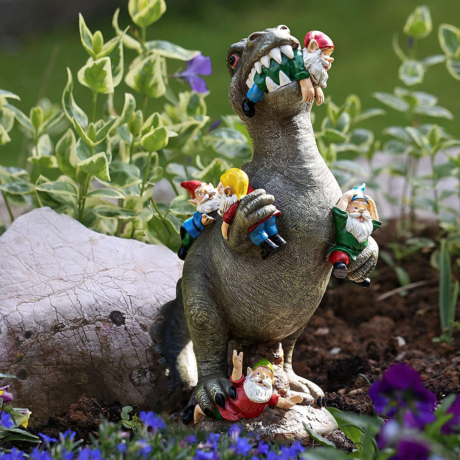 The Great Garden Gnome Massacre Lawn Ornament-xinru