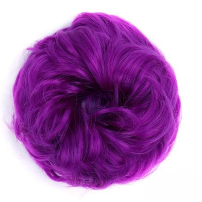 Natural Look Synthetic Messy Hair Bun Scrunchie Extension-xinru