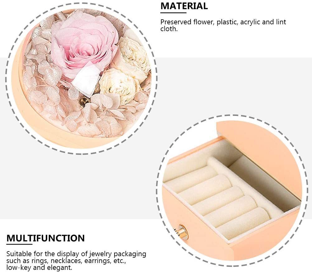 Mother's Day Romantic Gift Octagonal Single Layer Drawer Box-xinru