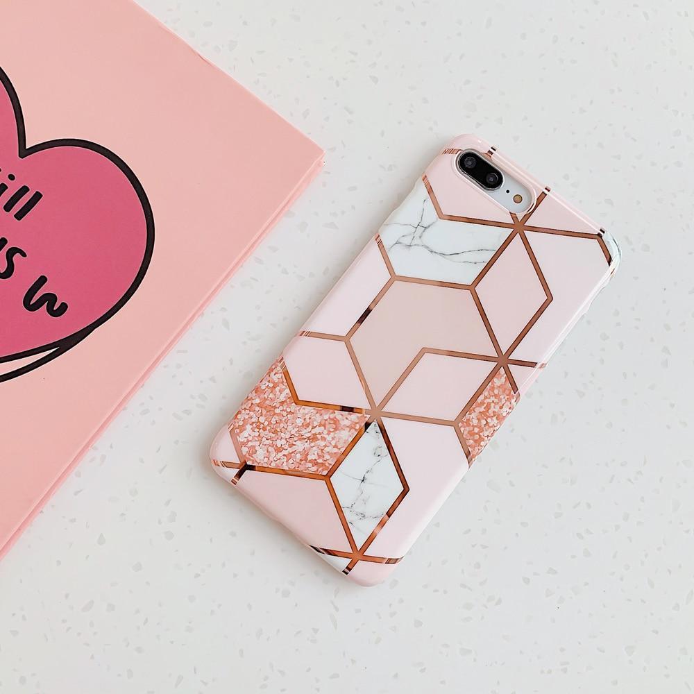 Pink Marble Case-xinru