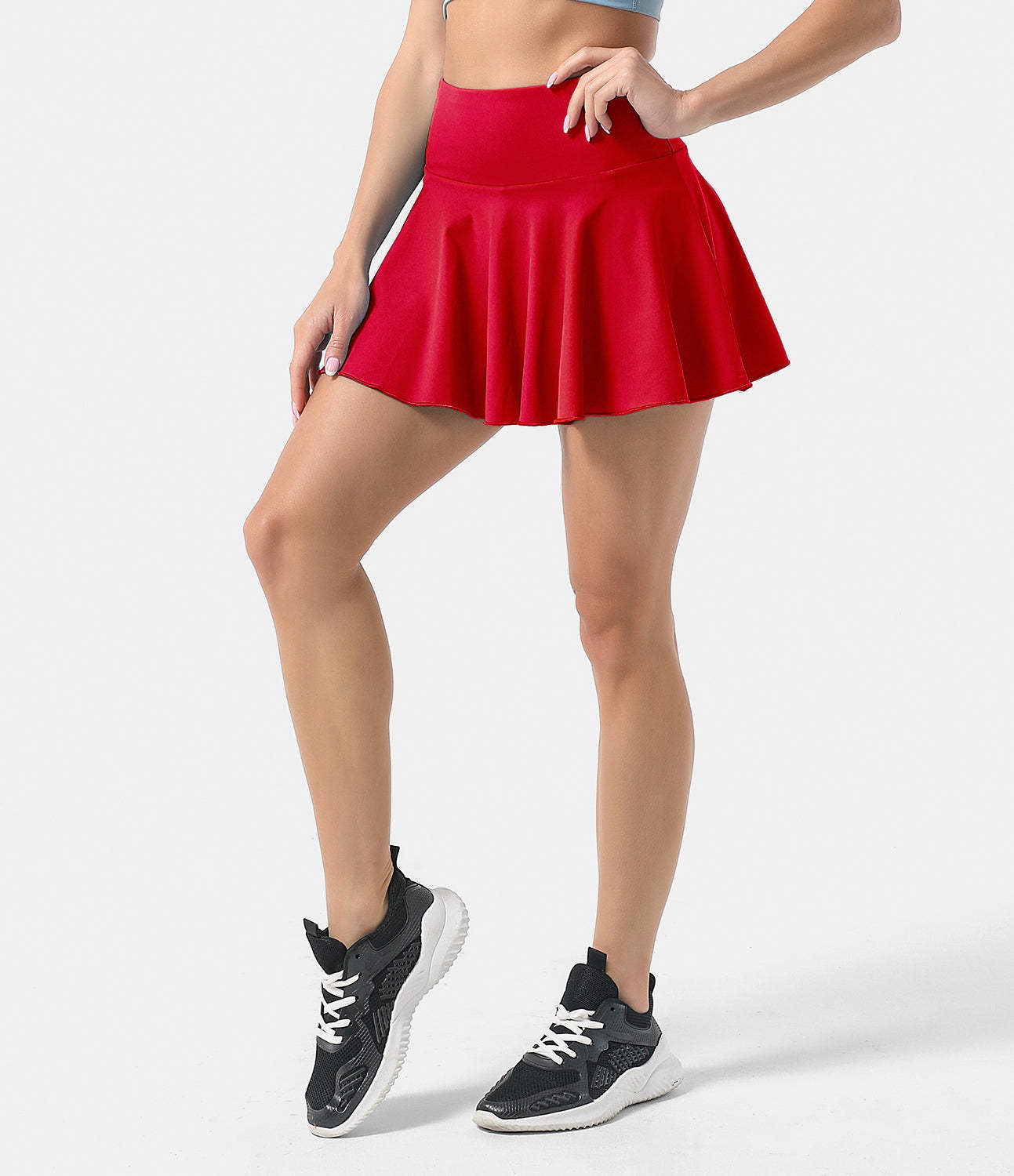 Women's Athletic High Waisted Tennis Skirts With Pockets-xinru shop