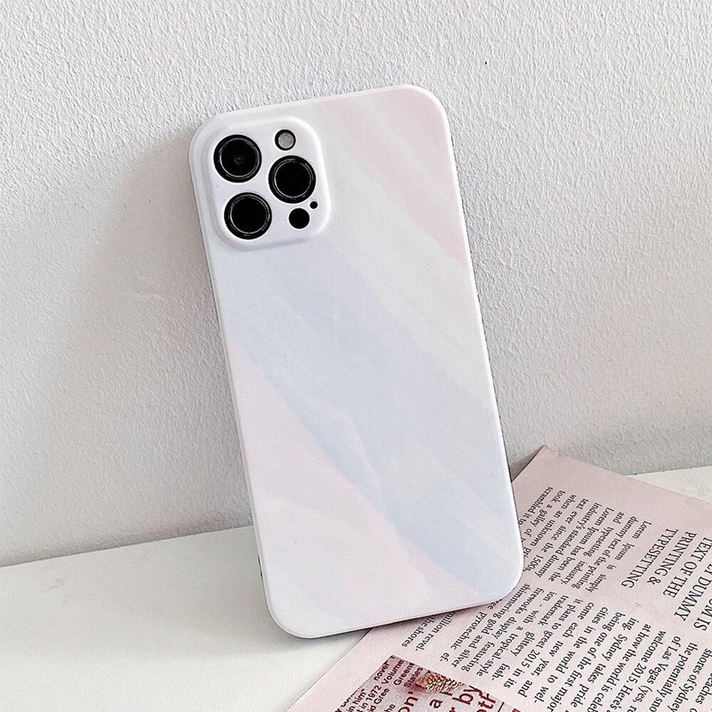 Gradient Glitter Marble Case-xinru