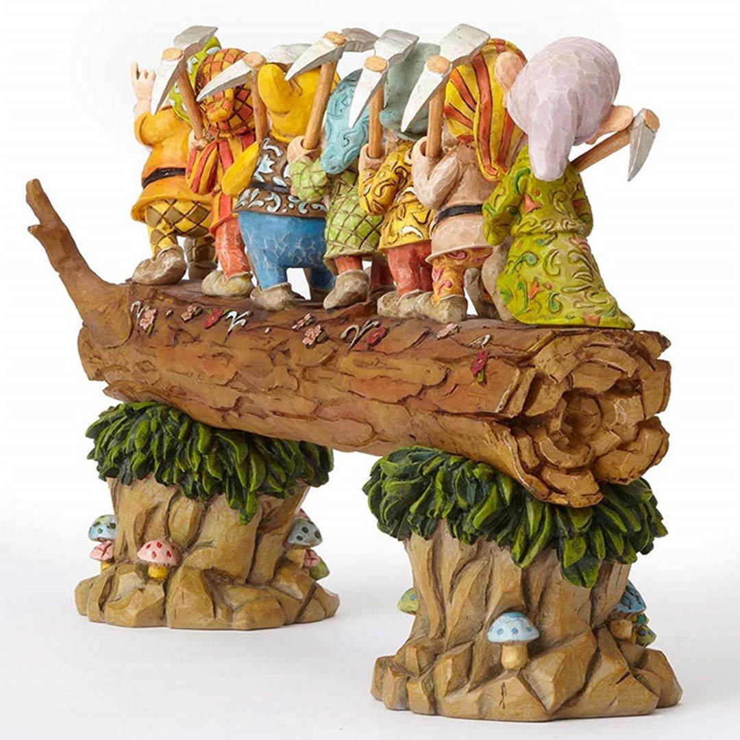 Seven Dwarf Trees Gnome Garden Statues Mini Gnomes Resin Figurine Fairy Garden-xinru