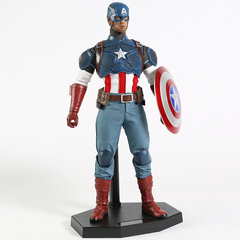 1/6 Scale SuperHero Captain America Action Figure Model Toy-xinru