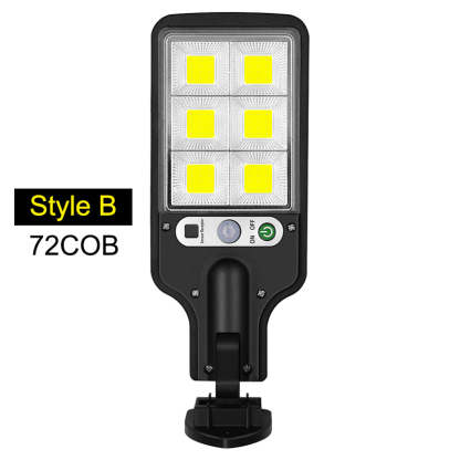 Outdoor Solar Street Lights With 3 Light Mode Waterproof Motion Sensor-xinru