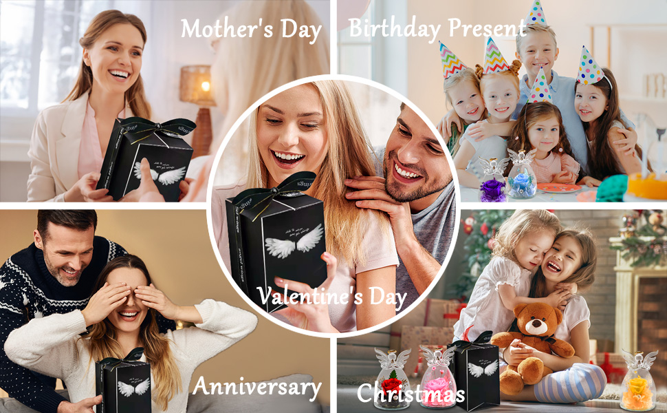 Flowers Gift on Valentine's Day Birthday Wedding Anniversary Thanksgiving Christmas