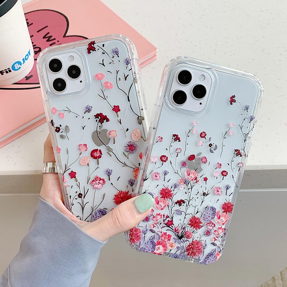 Shockproof Floral Case-xinru