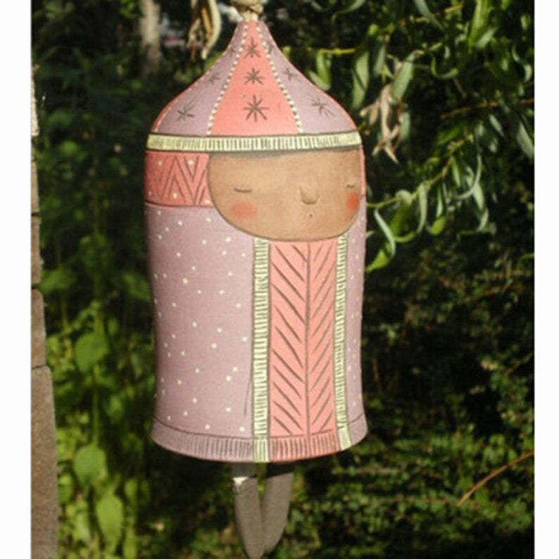 Beautiful country animal wind chimes, bohemian handmade garden decoration-xinru shop