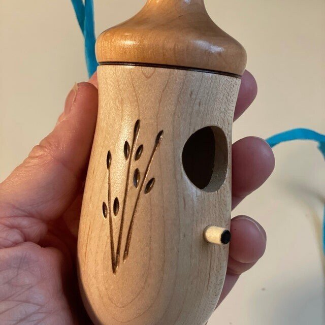 Wooden Hummingbird House Hanging Hummingbird Nest-xinru