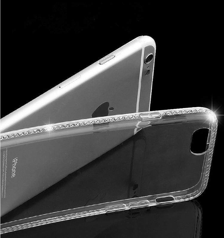 Diamond Bling Transparent Case-xinru