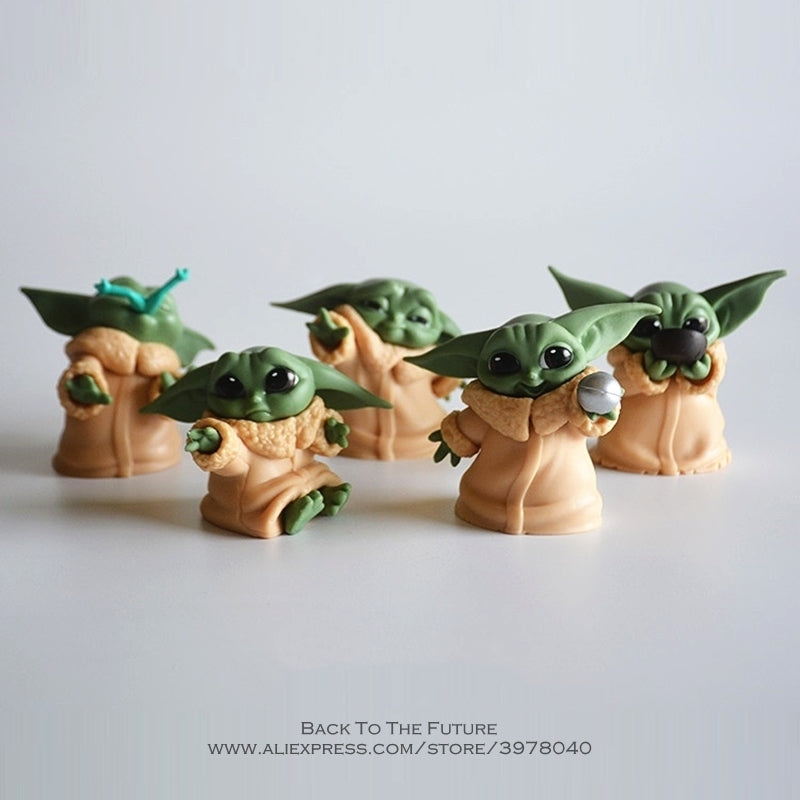 Star Wars Toy Master Baby Yoda Darth PVC Anime Action Figure Mini Doll-xinru