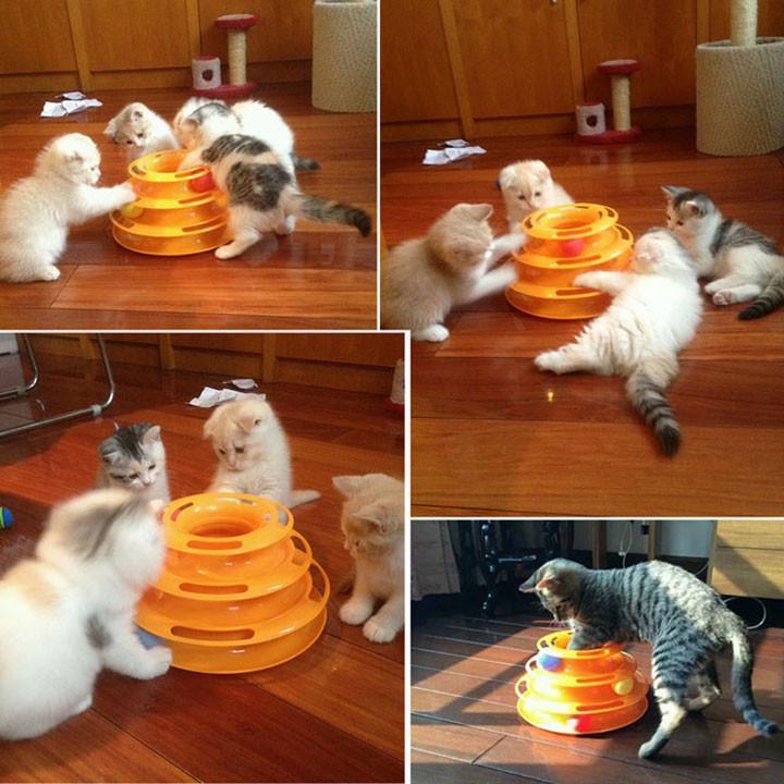 3 Level Tower Cat Toy-xinru