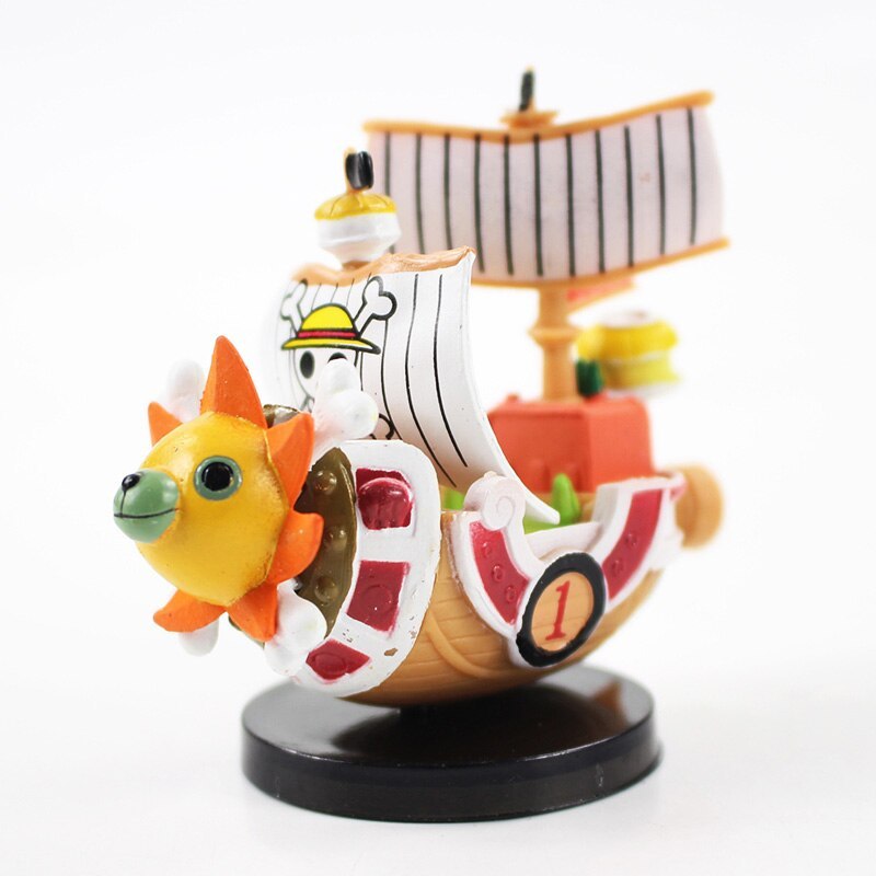One Piece Mini Thousand Sunny Going Merry Pirate Boat Ship Mode-xinru