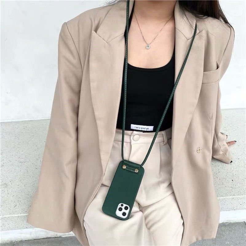 Leather Chain Case-xinru