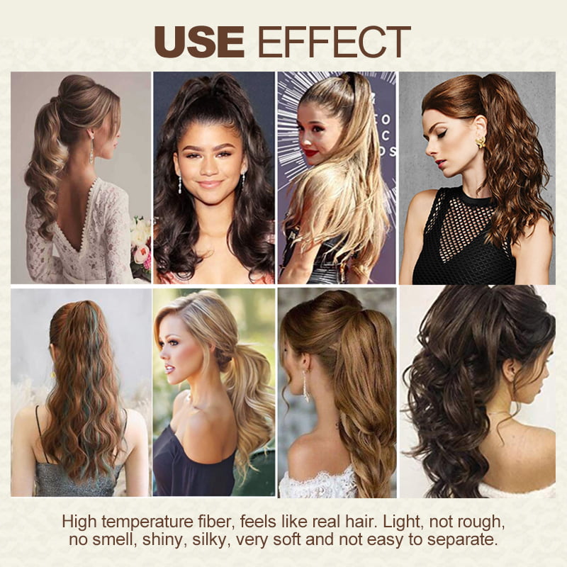 Naturally High Ponytail Hair Clip-xinru