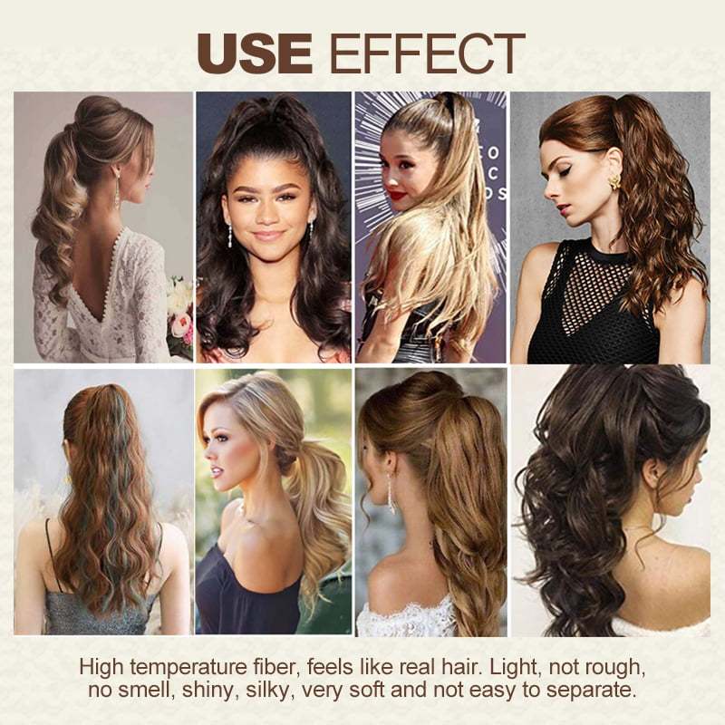 Naturally High Ponytail Hair Clip-xinru