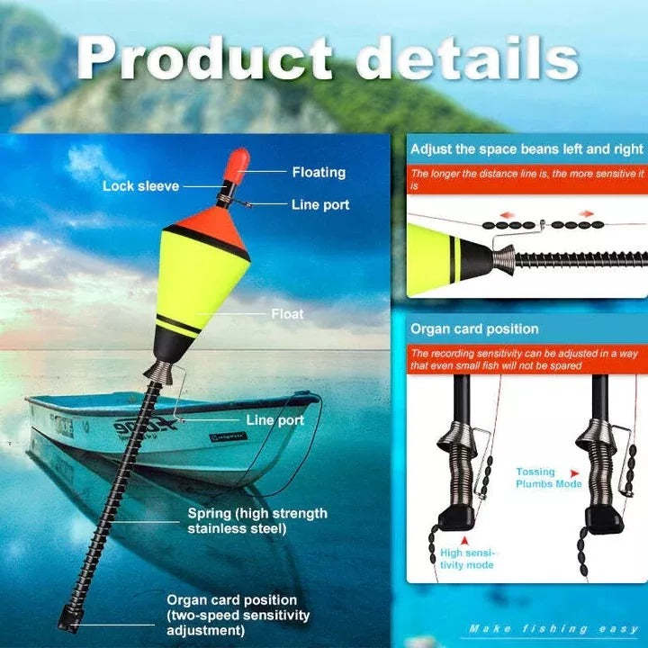 Portable Automatic Fishing Float For Most Fish-xinru