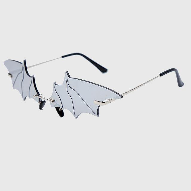 Fashion Bat Small Frame Antiblue Uv Protection Sunglasses-xinru