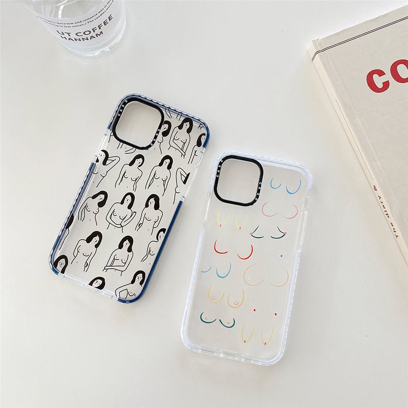 Clear Boobies Case-xinru