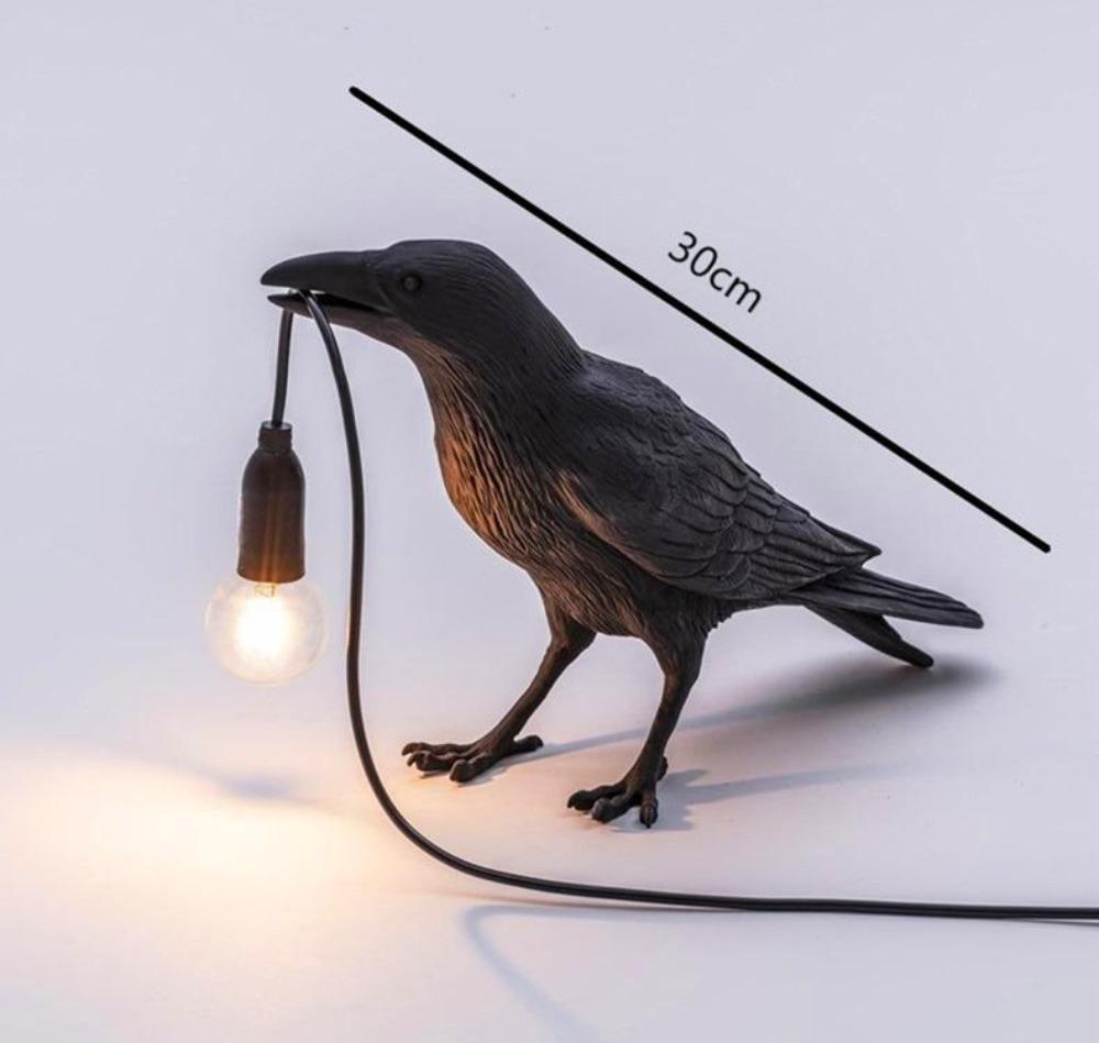 Auspicious Bird Raven Standing Table Lamp-xinru