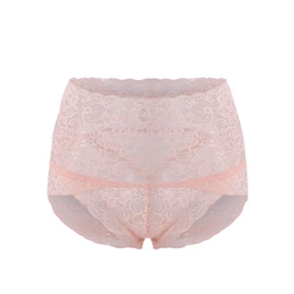 Women Seamless Lace Panties Breathable High Waist Butt Lift Briefs Underwea-xinru