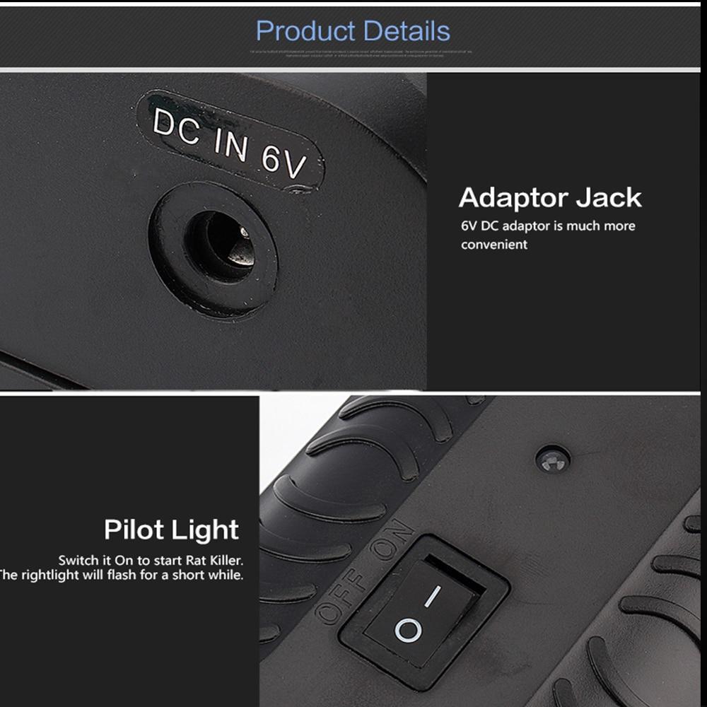 Electric Mouse Trap Rat Traps Rodent Zapper Repeller-xinru