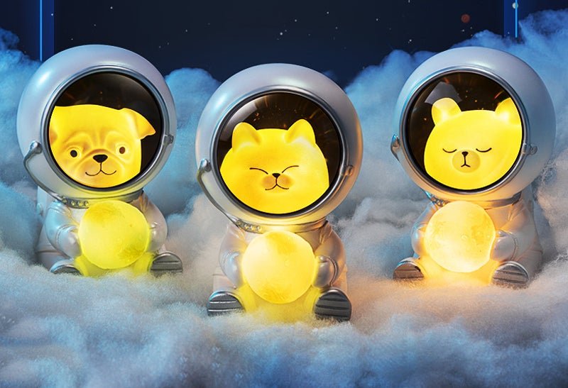 Pet Astronaut LED Moon Lamp Night Lights-xinru