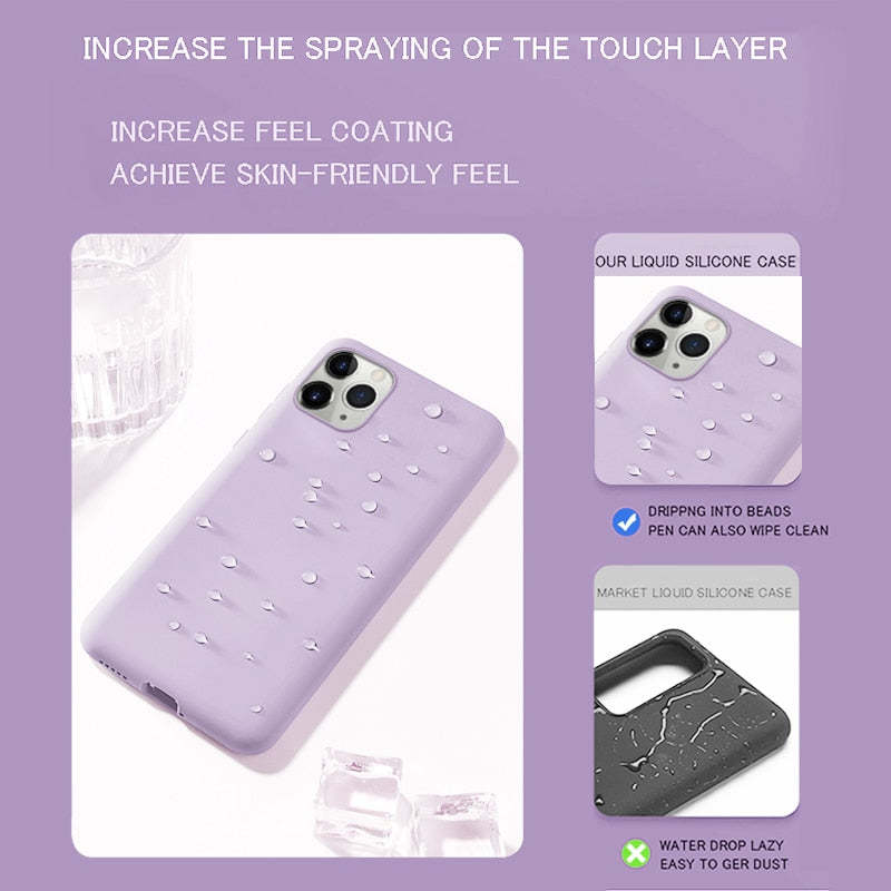 For Apple iPhone 12 Pro Max 12 Pro, 12, 12 mini SE 2 Case Cover Protector-xinru