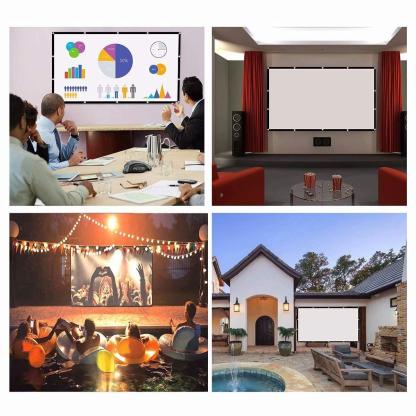 Portable Outdoor Movie Projector Screen - 150"-xinru shop