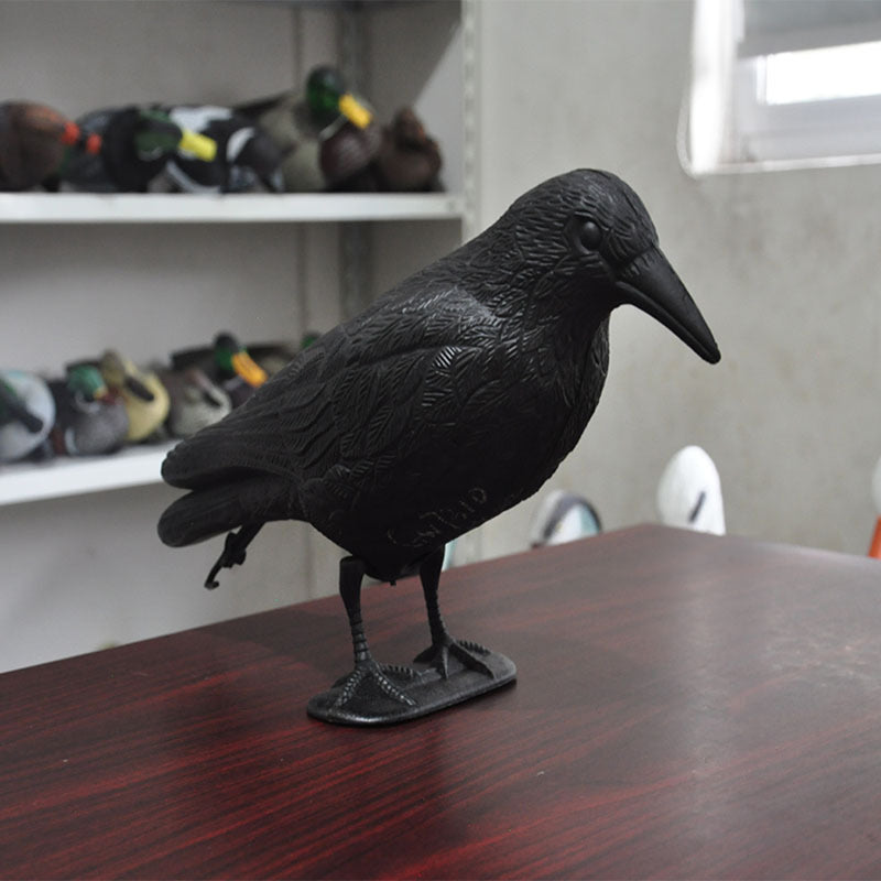 Ake Crow Black Raven Bird Repellent Simulation Durable Realistic-xinru