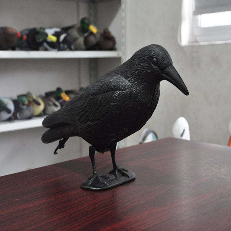 Ake Crow Black Raven Bird Repellent Simulation Durable Realistic-xinru