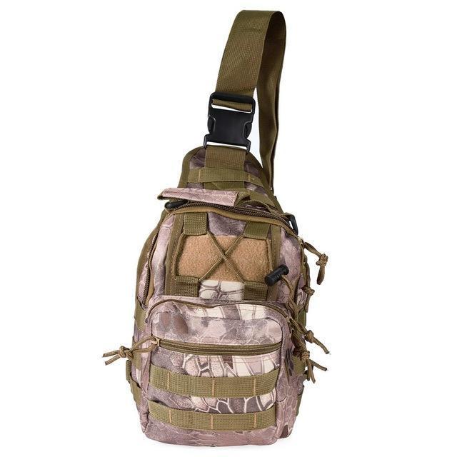 Military Survival Shoulder Tactical Sling Backpack-xinru