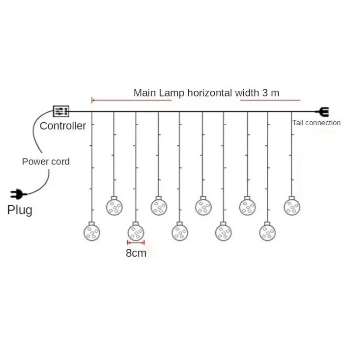 2022 Christmas Santa Claus Balls-xinru shop