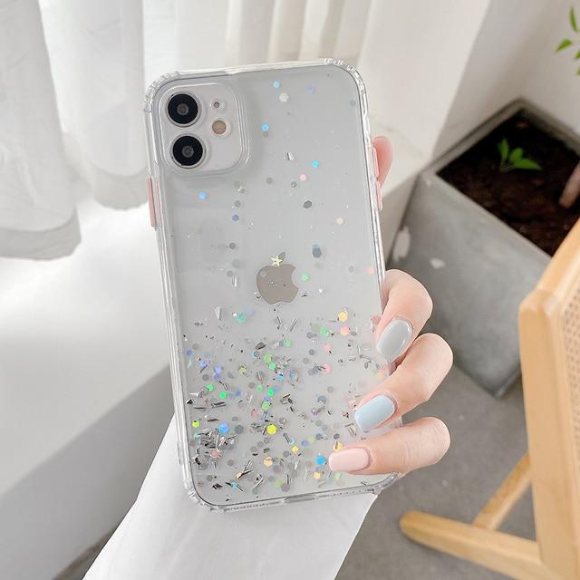 Gradient Glitter Sequins Case-xinru