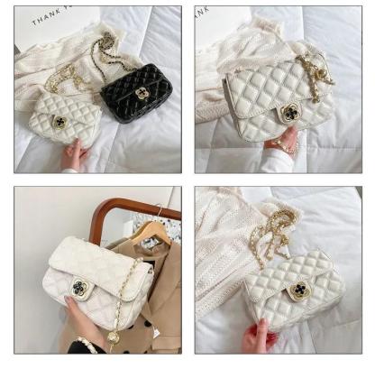 人気のオールマッチ斜めショルダーバッグ-xinru shop