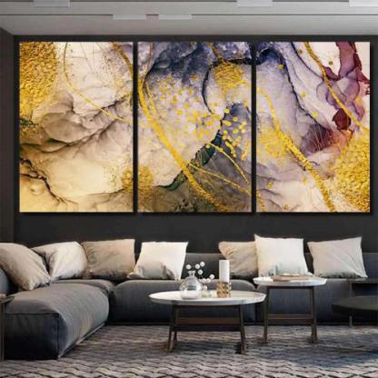 Exotic Art Golden Swirl Artistic Design-xinru shop