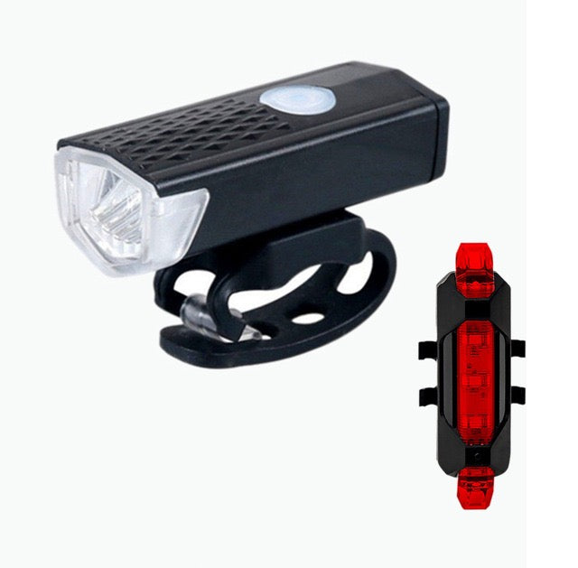 USB Rechargeable Waterproof Bike Light Flashlight-xinru