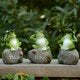Frog Statue Yard Decorations Art Figurines For The Lawn Balcony Desk,-xinru