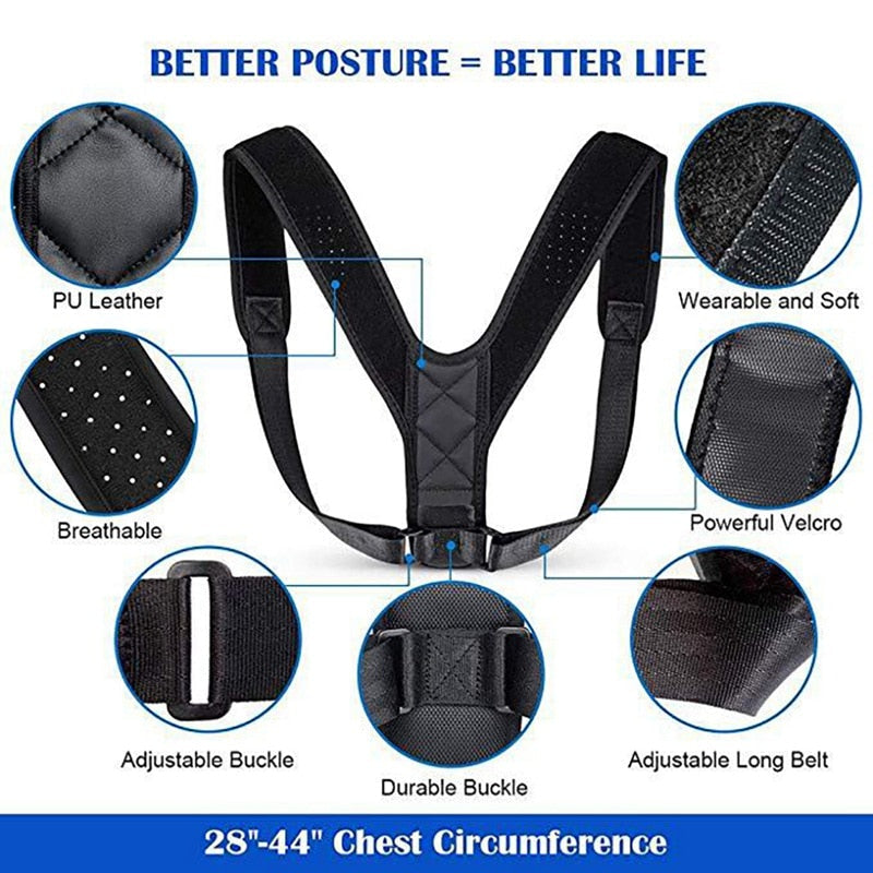 Adjustable Back Posture Corrector-xinru