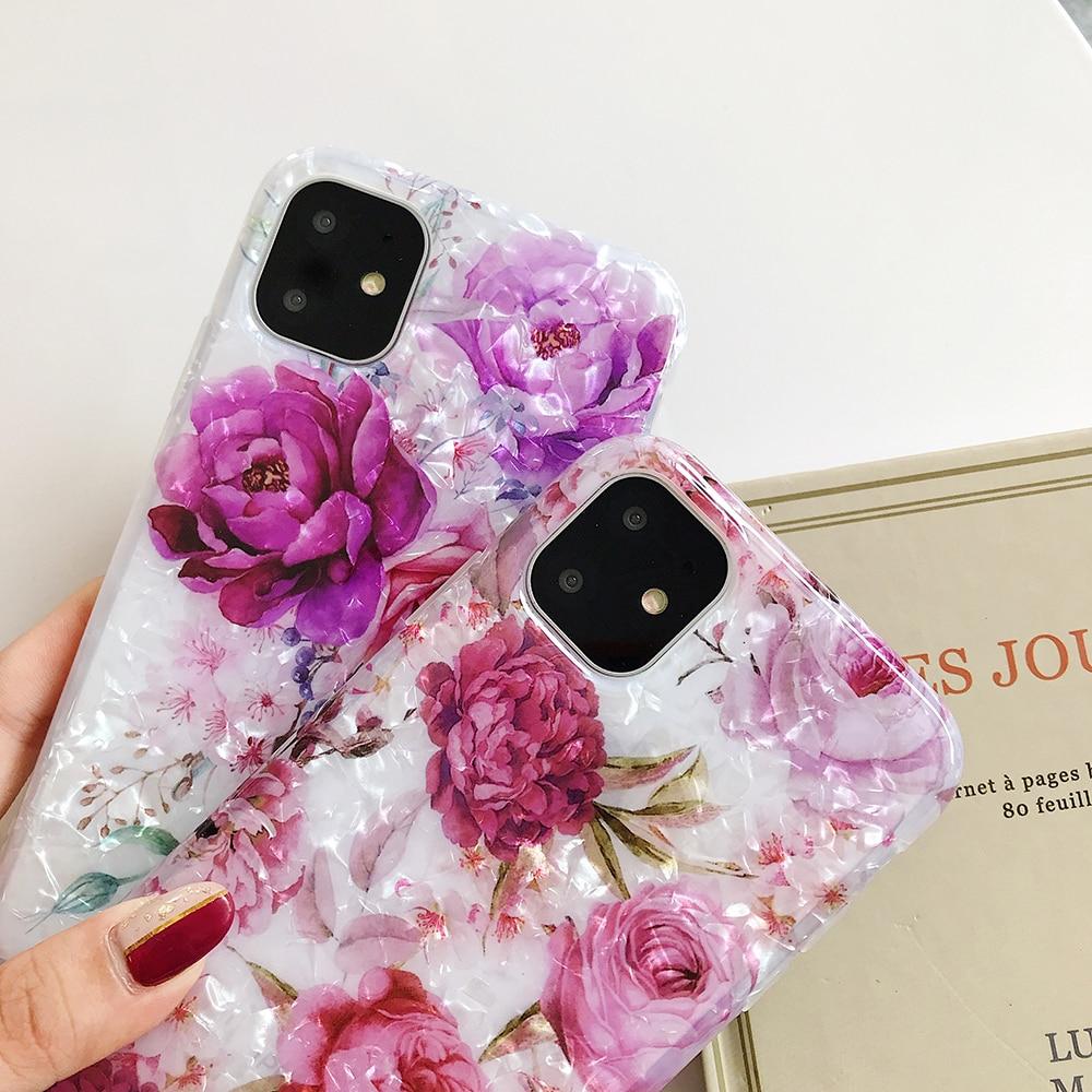 Retro Floral Dream Shell Case-xinru