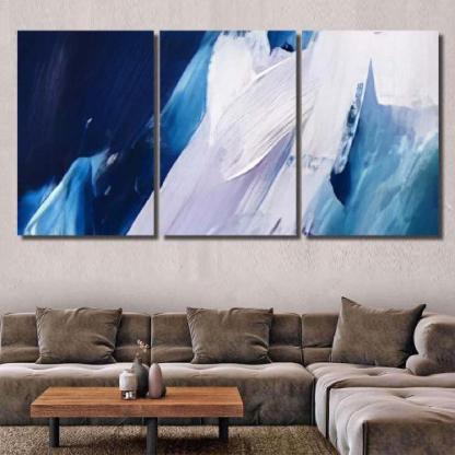 Blue Abstract Acrylic-xinru shop