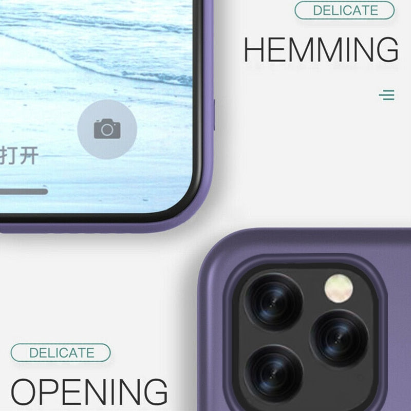 For Apple iPhone 12 Pro Max 12 Pro, 12, 12 mini SE 2 Case Cover Protector-xinru