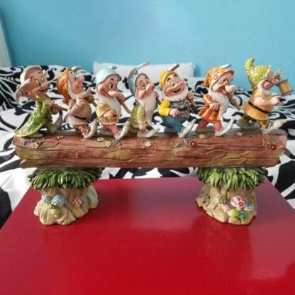 Seven Dwarf Trees Gnome Decorate The Garden Handmade-xinru